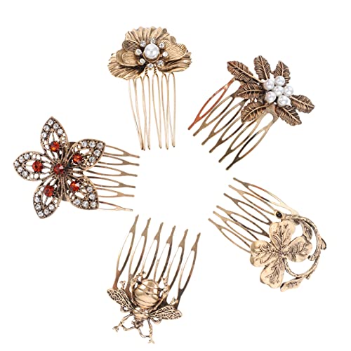 CLISPEED 5stücke Haarnadeln Mit Perlen Für Frauen Retro Und Vintage Design Schmuck Für Hochzeit Und Alltag Haaraccessoires Mit Clip Dekorative Haarnadeln Für Mädchen CLISPEED 5stücke Haarnadeln Mit Perlen Für Frauen Retro Und Vintage Design Schmuck Für Hochzeit Und Alltag Haaraccessoires Mit Clip Dekorative Haarnadeln Für Mädchen von CLISPEED