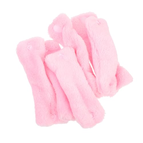 CLISPEED 6 Stück Teiliges Fleece Haartwister Weiche Schlafwickler für Frauen Schonende Lockenwickler für Dickes Dünnes Glattes und Lockiges Haar Komfortables DIY Haarstyling von CLISPEED