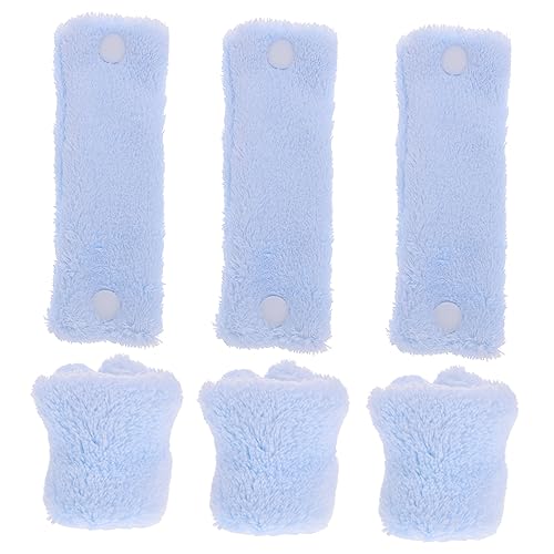 CLISPEED 6 Stück Teiliges Fleece Haarwickler für Langes Haar Weich und Schonend zum Schlafen Geeignet Leichte Lockenwickler für Damen und Mädchen von CLISPEED