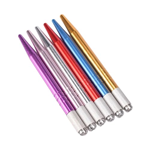 CLISPEED 6 Stück Teiliges Microblading Stifte Rot Blau Gold Silber und Handwerkliche Augenbrauenstifte für Präzises Augenbrauen Tattoo und Dauerhaftes Make Up CLISPEED 6 Stück Teiliges Microblading Stifte Rot Blau Gold Silber und Handwerkliche Augenbrauenstifte für Präzises Augenbrauen Tattoo und Dauerhaftes Make Up von CLISPEED