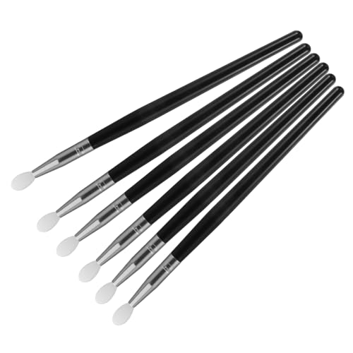 CLISPEED 6 Stück Teiliges Silikon Make up Pinselset für Lippen und Augen Leichte Wiederverwendbare Maskenpinsel für Cremigen Lidschatten Lippenbalsam und Flüssige Kosmetik Tragbar für von CLISPEED