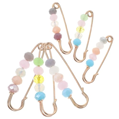 CLISPEED 6 Stück Teiliges Taillen broschen aus Metalllegierung und Kunststoff Vielseitige Sicherheitsnadeln zum Taillen einschnüren und Befestigen von Jeans Hosen und Röcken Langlebig und von CLISPEED