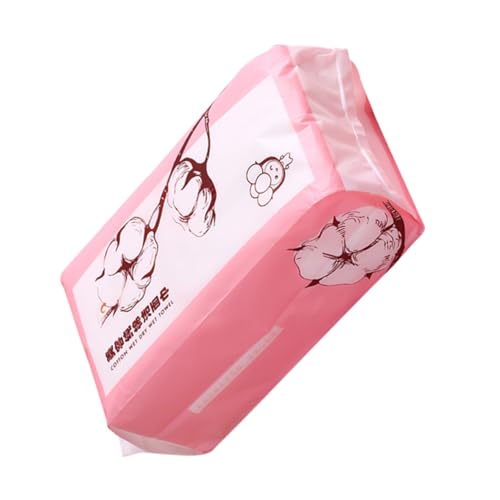 CLISPEED 60 Stück Einweg Gesichtstücher Weich Saugfähig Baumwolle Trockene und Nasse Reinigung Make Up Entferner Multifunktional für Empfindliche Haut Badezimmer und Reisen von CLISPEED