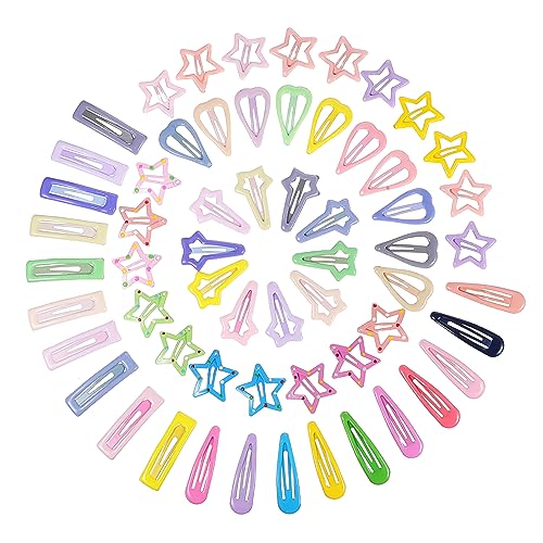 CLISPEED 60 Stück Haarnadel für kleine Haarspangen für Frauen Snap-Haarspangen für Frauen Styling Haar Klammern haarschmuck süße Haarspangen nämlich Legierung von CLISPEED