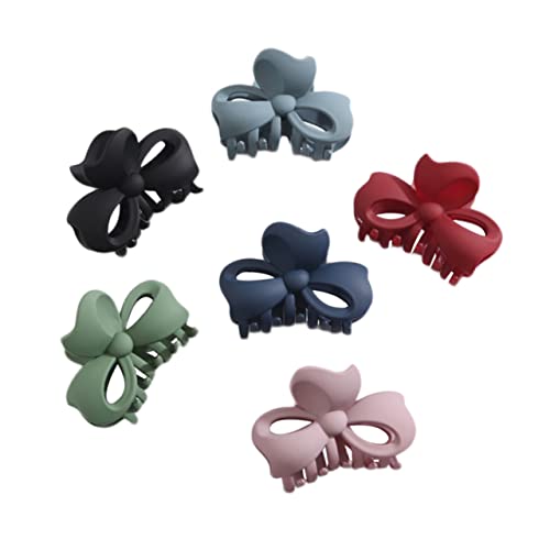 CLISPEED 6Stücke Teiliges Bogen Haarklammern für Damen Große Haarkralle aus Langlebigem Material für Vielseitige Frisuren und Haarschmuck von CLISPEED