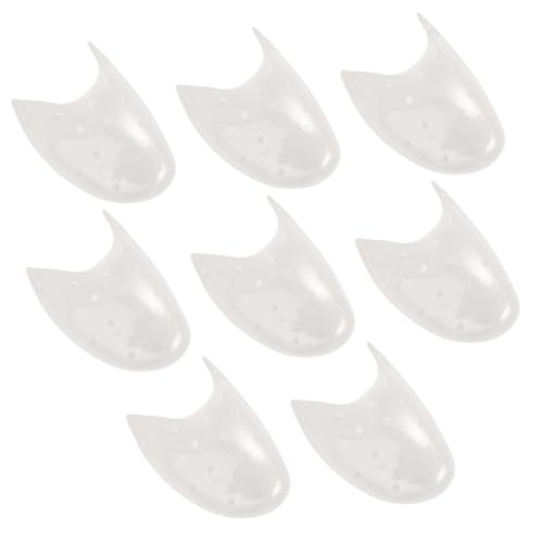 CLISPEED 8 Paare Schuhspanner aus Transparentem PP Langlebiger Schuhformer für Zuverlässiger Schuhschutz gegen Knicke Kunststoff Schuhhalter für Herren und Damen Formstabil und von CLISPEED