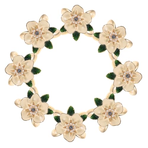 CLISPEED 8stücke Schalhalternadel Mit Floraler Schnalle Für Damen Aus Legierungsmaterial Verschleißfest Und Vielseitig Einsetzbar Für Schals Tücher Und Gürtel von CLISPEED