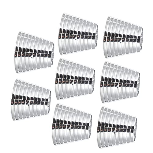 CLISPEED 8 Stücke Pferdeschwanzhalter Metall Haar Clip Manschetten Simulationsdesign für Damen Haarschmuck für Partys und Alltag von CLISPEED