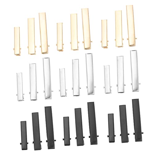 CLISPEED 90 Stück Metall Haarklammern für Damen Rutschfeste Haarklammern für Diy Styling Vielseitig Einsetzbar von CLISPEED