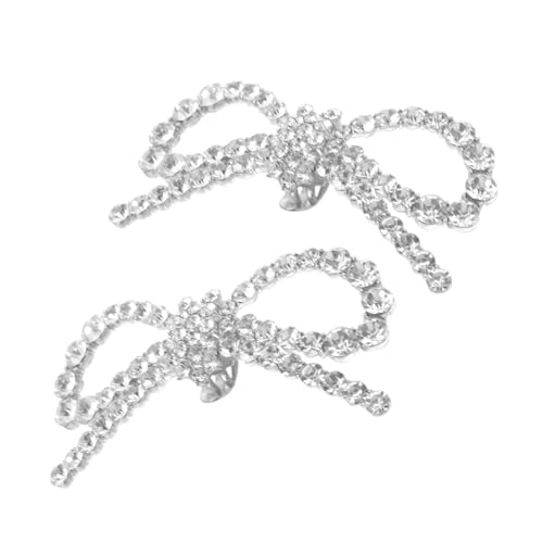CLISPEED Abnehmbare Schleifen Schuhclips mit Funkelnden Strasssteinen Elegante Brautschuh accessoires Langlebige Glitzernde Schleifen broschen für Pumps und High Heels für Hochzeit und CLISPEED Abnehmbare Schleifen Schuhclips mit Funkelnden Strasssteinen Elegante Brautschuh accessoires Langlebige Glitzernde Schleifen broschen für Pumps und High Heels für Hochzeit und von CLISPEED
