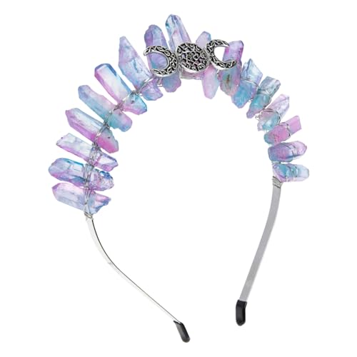 CLISPEED Alloy Kristallkrone Haarschmuck Damen Goddess Haarkrone für Party Geburtstag Braut Prom Kostüm CLISPEED Alloy Kristallkrone Haarschmuck Damen Goddess Haarkrone für Party Geburtstag Braut Prom Kostüm von CLISPEED