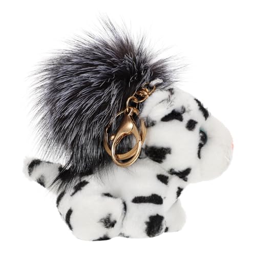 CLISPEED Anhänger DIY Schlüsselanhänger Plüsch Tiger Hängedekor Kreatives Zubehör für Taschen Schmuck und Bastelprojekte von CLISPEED