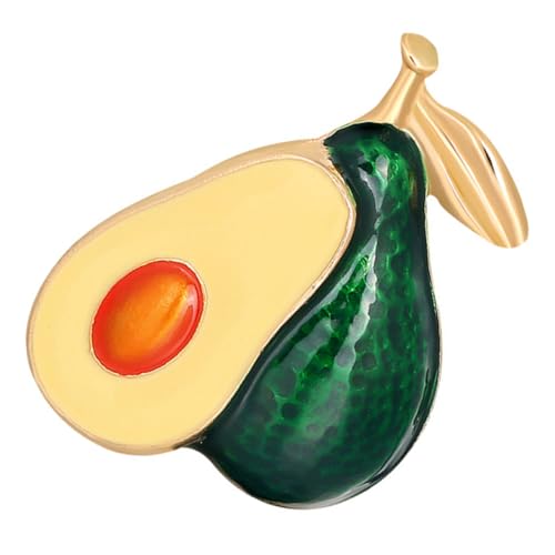 CLISPEED Avocado Brosche Anstecknadel Damen Modisch aus Legierung Dekorativer Obst Pin für Kleidung Taschen Rucksäcke Leicht und Robust Geschenkidee für Avocado Liebhaber CLISPEED Avocado Brosche Anstecknadel Damen Modisch aus Legierung Dekorativer Obst Pin für Kleidung Taschen Rucksäcke Leicht und Robust Geschenkidee für Avocado Liebhaber von CLISPEED