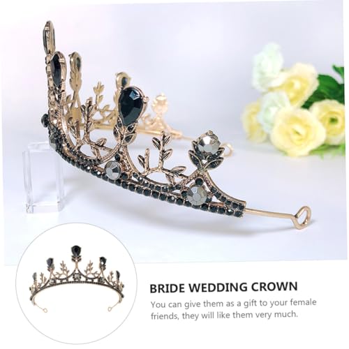 CLISPEED Barocke Haarschmuck Edles Haarreif Diadem für Braut Geburtstag Mädchen Festliche Kopfbedeckung von CLISPEED