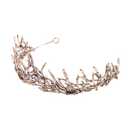 CLISPEED Barocke Tiara für Damen Hochzeit Krone mit Strass Haarschmuck für Braut für Besondere Anlässe und Festliche Events CLISPEED Barocke Tiara für Damen Hochzeit Krone mit Strass Haarschmuck für Braut für Besondere Anlässe und Festliche Events von CLISPEED