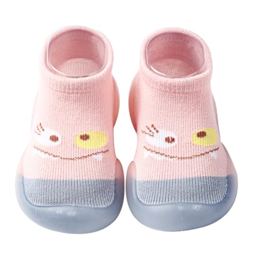 CLISPEED Baumwoll Prewalker Socken mit Rutschfester Leichter Sohle Atmungsaktive Innen fußbekleidung für Kleinkinder Weiche Saisonale Herbst Bodensocken von CLISPEED
