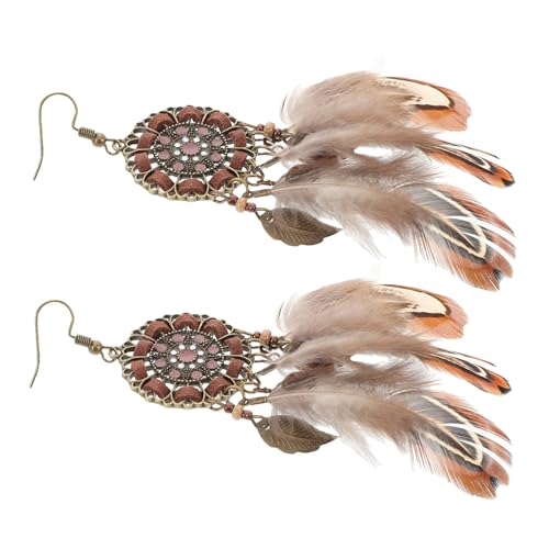 CLISPEED Boho Ohrringe Für Frauen Ethnisch Ohrhänger Mit Quastenakzenten Reise Souvenir Schmuck Leicht Und Komfortabel Für Party Und Date CLISPEED Boho Ohrringe Für Frauen Ethnisch Ohrhänger Mit Quastenakzenten Reise Souvenir Schmuck Leicht Und Komfortabel Für Party Und Date von CLISPEED
