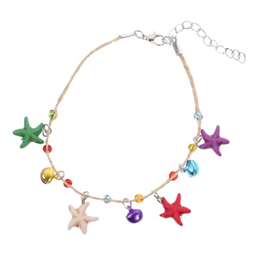 CLISPEED Boho Fußkettchen Damen Muschel Ankle Chain Verstellbar Strand Schmuck Mode Fußkette Strandaccessoire für Frauen und Mädchen Zufällige Farbe Zufällige Farbe CLISPEED Boho Fußkettchen Damen Muschel Ankle Chain Verstellbar Strand Schmuck Mode Fußkette Strandaccessoire für Frauen und Mädchen Zufällige Farbe Zufällige Farbe von CLISPEED