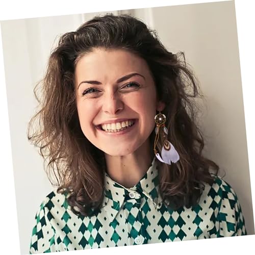 CLISPEED Boho Ohrhänger Design Lange Ohrringe Damen Modisch Leicht Alltags Schmuck von CLISPEED