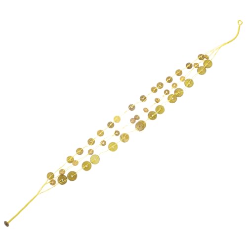 CLISPEED Boho mehrschichtige Holzperlenkette Damen Leichtes Modeschmuck Accessoire Für Alltag Urlaub Strand von CLISPEED