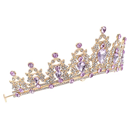 CLISPEED Braut Tiara mit Strass Krone für Frauen Hochzeitsaccessoire Strass für Geburtstagsfeiern und Besondere Anlässe CLISPEED Braut Tiara mit Strass Krone für Frauen Hochzeitsaccessoire Strass für Geburtstagsfeiern und Besondere Anlässe von CLISPEED