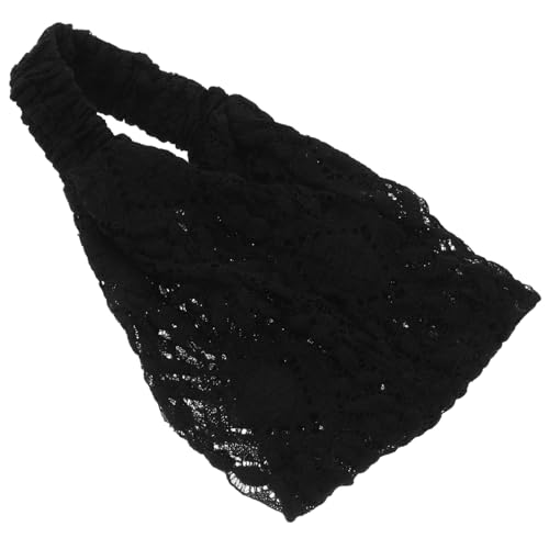 CLISPEED Breiter Stirnband für Elastisches Haarschmuck Accessoire zur Verdeckung von Grauem Haar für Hochzeiten und Partys und Praktisch von CLISPEED