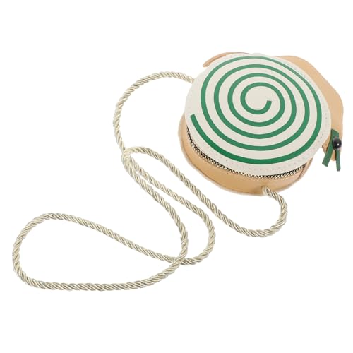 CLISPEED Cartoon Mini Schultertasche für Mädchen Niedlicher Kleiner Geldbeutel mit Münzfach Leichte Umhängetasche Kompakte Crossbody Bag Geschenkidee für Geburtstag und Weihnachten von CLISPEED