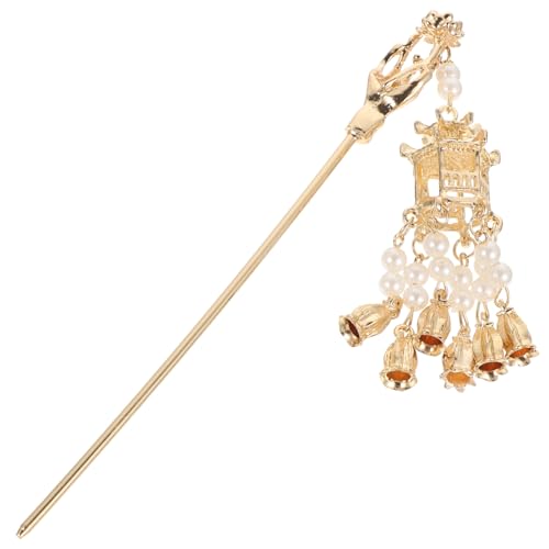 CLISPEED Chinesischer Haarnadel Perlen Quaste Haarstab Haargabel Haarstyling Stick für Hochsteckfrisuren Damen Accessoire für Besondere Anlässe und Alltag von CLISPEED