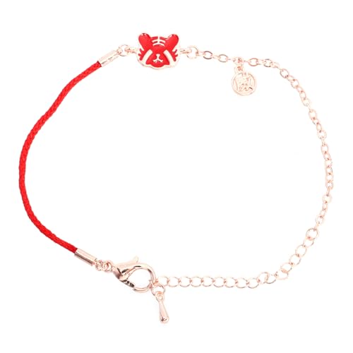 CLISPEED Chinesisches Tierkreiszeichen Armband Rotes Seil Festival Schmuck Glücksbringer Unisex Handgelenkskette aus Langlebiger Legierung und Polyester CLISPEED Chinesisches Tierkreiszeichen Armband Rotes Seil Festival Schmuck Glücksbringer Unisex Handgelenkskette aus Langlebiger Legierung und Polyester von CLISPEED