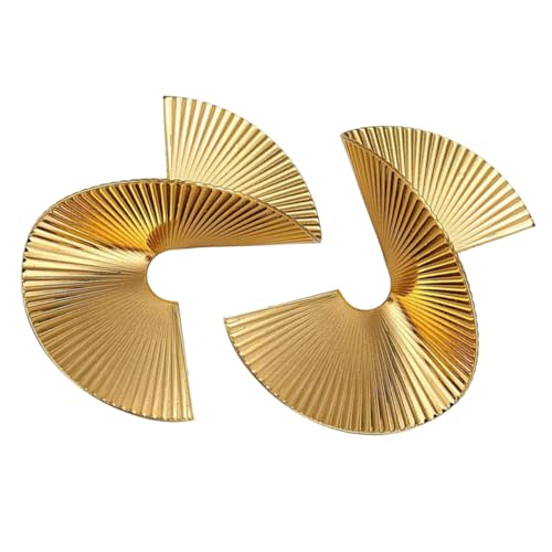 CLISPEED Chunky Statement Spiral Fan Ohrringe Damen Leicht Spiralförmig Kreisförmig Modisch Für Valentinstag Weihnachten CLISPEED Chunky Statement Spiral Fan Ohrringe Damen Leicht Spiralförmig Kreisförmig Modisch Für Valentinstag Weihnachten von CLISPEED