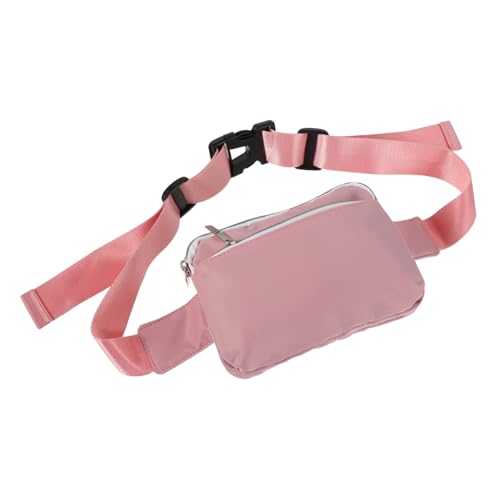 CLISPEED Bauchtasche Für Damen Umhängetasche Mit Verstellbarem Riemen Hüfttasche Aus Leichtem Polyester Mehrfach-Tasche Für Reisen Wandern Camping Einkaufen Und Tägliche Nutzung von CLISPEED