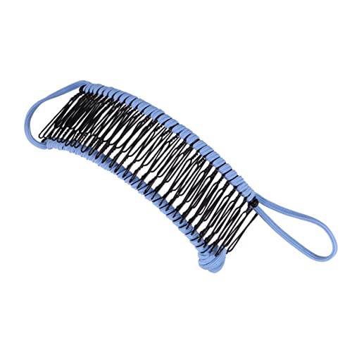 CLISPEED Damen Haarspange Banana Clip mit Zähnen Seitlicher Haarkamm für Dickes Lockiges Haar Haarschmuck Accessoire für Frisuren und Friseure von CLISPEED