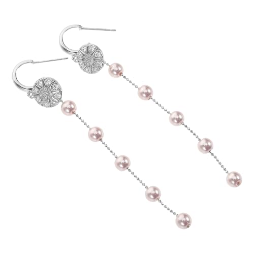 CLISPEED Damen Perlenohrringe Französisch Inspiriert Stern Design Retro Stil Leicht und Elegant Vielseitig Kleine Ohrstecker für Hochzeit Sommer Strand Schmuck CLISPEED Damen Perlenohrringe Französisch Inspiriert Stern Design Retro Stil Leicht und Elegant Vielseitig Kleine Ohrstecker für Hochzeit Sommer Strand Schmuck von CLISPEED
