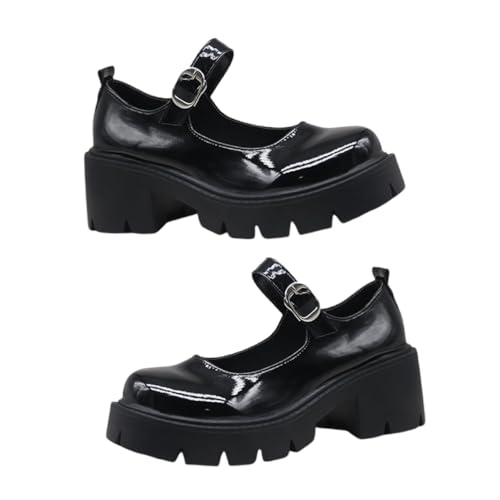 CLISPEED Damen Schuhe mit Klobigem Absatz Modische Saison Schuhe mit Bequemer Zehenbox Stabile Blockabsätze für Stilvolle Frauen Atmungsaktiv und Einfach Anzuziehen CLISPEED Damen Schuhe mit Klobigem Absatz Modische Saison Schuhe mit Bequemer Zehenbox Stabile Blockabsätze für Stilvolle Frauen Atmungsaktiv und Einfach Anzuziehen von CLISPEED