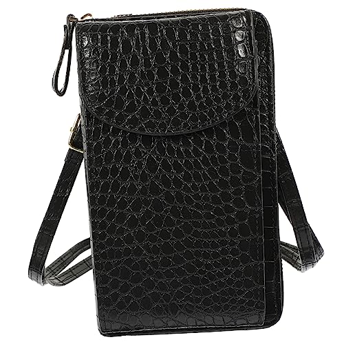 CLISPEED Damen Umhängetasche Crossbody Bag mit Abnehmbarer Kette Doppellagiger Stauraum für Handy und Alltagsgegenstände für Unterwegs und Shopping CLISPEED Damen Umhängetasche Crossbody Bag mit Abnehmbarer Kette Doppellagiger Stauraum für Handy und Alltagsgegenstände für Unterwegs und Shopping von CLISPEED