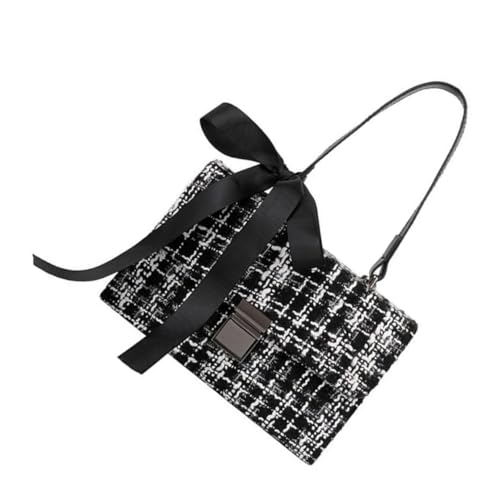 CLISPEED Damen Umhängetasche One Shoulder Crossbody Bag Schultertasche Tragbare Handtasche Stilvolle Tote Pouch für Alltag Shopping Reisen Party von CLISPEED