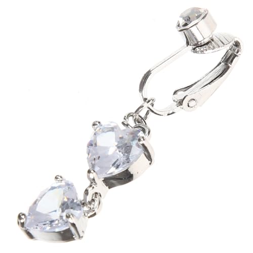 CLISPEED Dangle Nabelpiercing Ring mit für Damen Hypoallergenes Leichtes Bauchnabelpiercing Elegantes Körper Schmuckstück mit Kreativem Design Perfektes für Frauen und Mädchen CLISPEED Dangle Nabelpiercing Ring mit für Damen Hypoallergenes Leichtes Bauchnabelpiercing Elegantes Körper Schmuckstück mit Kreativem Design Perfektes für Frauen und Mädchen von CLISPEED
