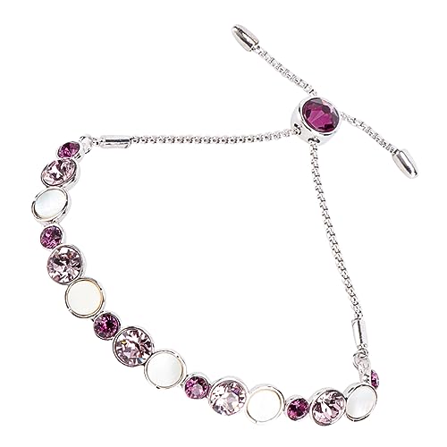 CLISPEED Delikates Armband für Damen Verstellbares Handgelenkarmband mit Pendant Geschenkschachtel Zufällige Farbe Zufällige Farbe Zufällige Farbe von CLISPEED