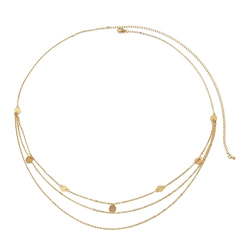 CLISPEED Einstellbare Bauchkette für Frauen Glitzernde Körperkette für Sommer Strand Nachtclub Verführerischer Körperschmuck Leicht Komfortabel CLISPEED Einstellbare Bauchkette für Frauen Glitzernde Körperkette für Sommer Strand Nachtclub Verführerischer Körperschmuck Leicht Komfortabel von CLISPEED