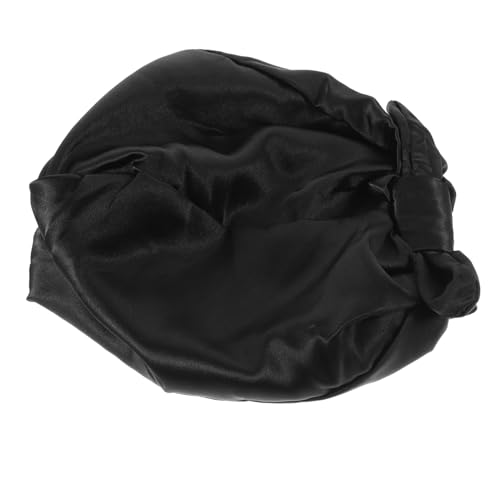 CLISPEED Elastische Rutschfeste Satin Schlafhaube für Damen Haarschonende Bonnet Mütze Leichter Haarschutz für Langes Lockiges Haar zum Schlafen und Frisur Erhalten von CLISPEED