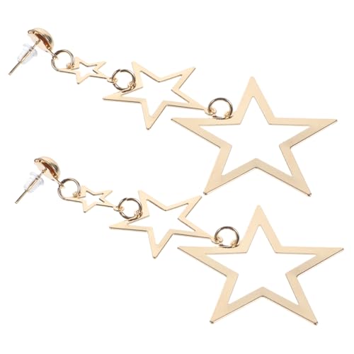 CLISPEED Elegante Stern Ohrstecker aus Metall Kleine Ohrringe Damen Ohrschmuck für Alltag und Komfortabel und Stilvoll Vielseitig Kombinierbar CLISPEED Elegante Stern Ohrstecker aus Metall Kleine Ohrringe Damen Ohrschmuck für Alltag und Komfortabel und Stilvoll Vielseitig Kombinierbar von CLISPEED