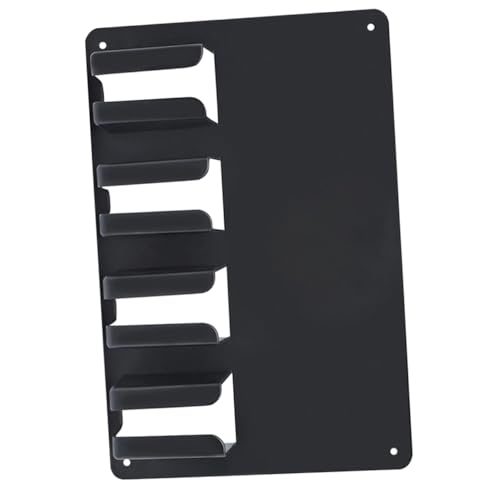 CLISPEED Elektrischer Haarschneider Wandhalter aus Robustem mit Vierfacher Kammpositionierung Multifunktionalem Organizer für Friseure und Haarschneidegeräte Stabiler Haarschneider Halter von CLISPEED