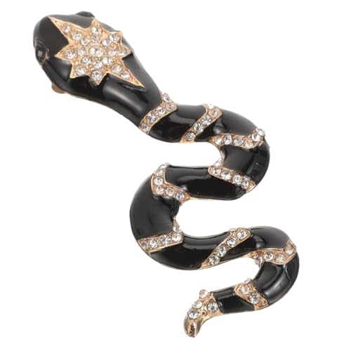 CLISPEED Exklusive Schlangen brosche aus Robustem Metall Kreative Tier anstecknadel für Kleidung Rucksack und Anzug Modisches Langlebiges Accessoire für Damen und Herren von CLISPEED