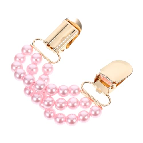 CLISPEED Faux Perlen Schal Clip für Damen Eleganter Kettenverschluss für Pullover Kleider und Cardigans Exposure Clip für Stilvolle Outfits von CLISPEED