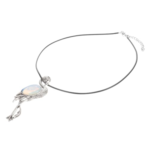 CLISPEED Flamingo Brosche Damen Schmuck Tierkostüm Anstecknadel mit Edelstein Inlay Vielseitig als Brosche oder Anhänger für Jacken Mäntel Hüte Taschen Modisches Accessoire von CLISPEED