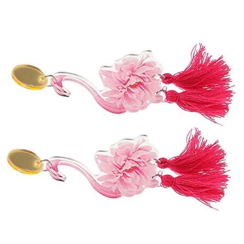 CLISPEED Flamingo Ohrringe Quaste Damen Leicht Ohrhänger Allergiefrei Modisch Schmuck für Frauen und Mädchen CLISPEED Flamingo Ohrringe Quaste Damen Leicht Ohrhänger Allergiefrei Modisch Schmuck für Frauen und Mädchen von CLISPEED