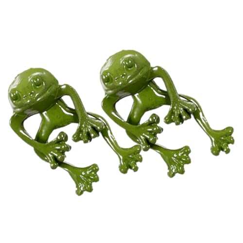 CLISPEED Frosch Ohrstecker Damen Retro Ohrschmuck Kreativ Abnehmbar Modisch Accessoires von CLISPEED