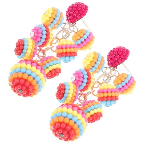CLISPEED Fruchtige Trauben Ohrringe Damen Resin Ohrhänger Leicht Elegant Modisch Schmuck Für Alltag und Fest CLISPEED Fruchtige Trauben Ohrringe Damen Resin Ohrhänger Leicht Elegant Modisch Schmuck Für Alltag und Fest von CLISPEED
