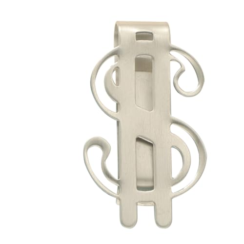 CLISPEED Geldklammer Schlanker Praktischer Geldscheinhalter Tragbarer Clip für Bargeld für Zuhause Schule Leichtgewichtig von CLISPEED