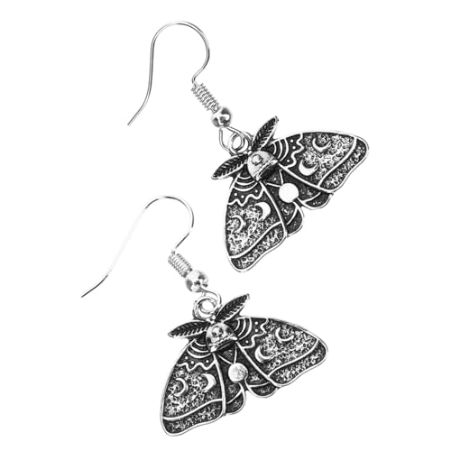 CLISPEED Gothic Ohrhänger Damen Leichtes Design Kreative Fliegende Motive für Halloween Festival Alltag von CLISPEED